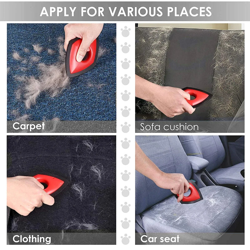 Peigne Anti-Poils pour Animaux à 4 Modes - Pour Chiens & Chats