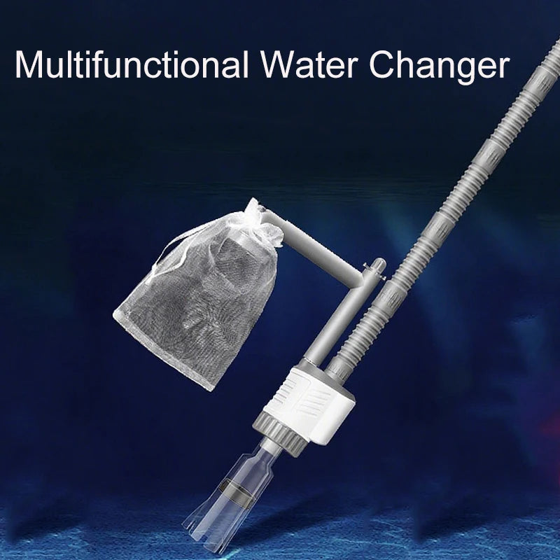 Elektrische Aquarium-Wasserwechsel-Pumpe & Kiesreiniger