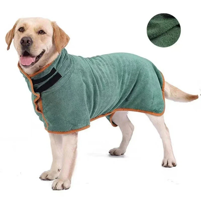Peignoir Serviette Séchage Rapide pour Chien