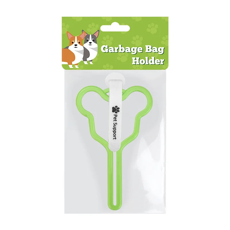 Hands-Free Dog Poop Bag Dispenser with Clip