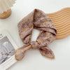 Square Cotton Scarf for Women – Versatile Neck & Hair Accessory