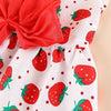 Princess-Style Summer Dog Dress with Bow for Small Breeds
