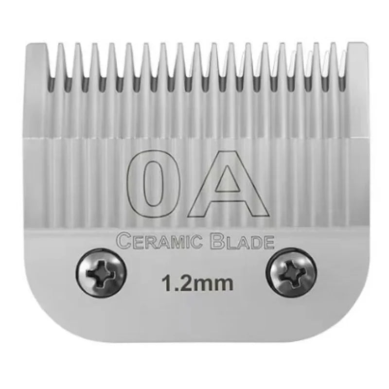 Ceramic Pet Grooming Blade Set for Andis, Oster, and Wahl Clippers
