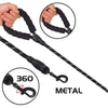 Reflective Dog Leash with Padded Handle - Heavy Duty Double Rope