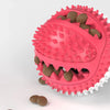 Suction Cup Interactive Dog Ball Toy with Treat Dispenser