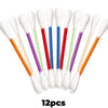 Cat Teaser Wand Set with Replacement Fleece Tops