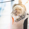 Interactive Cat Feather Toy with Bell