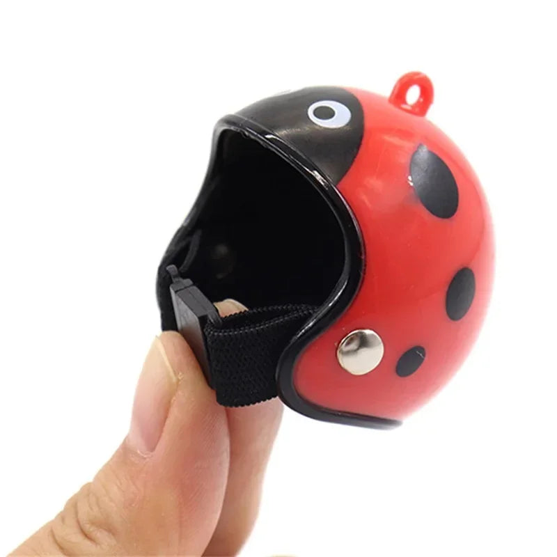 Adjustable Protective Helmet for Chickens and Poultry