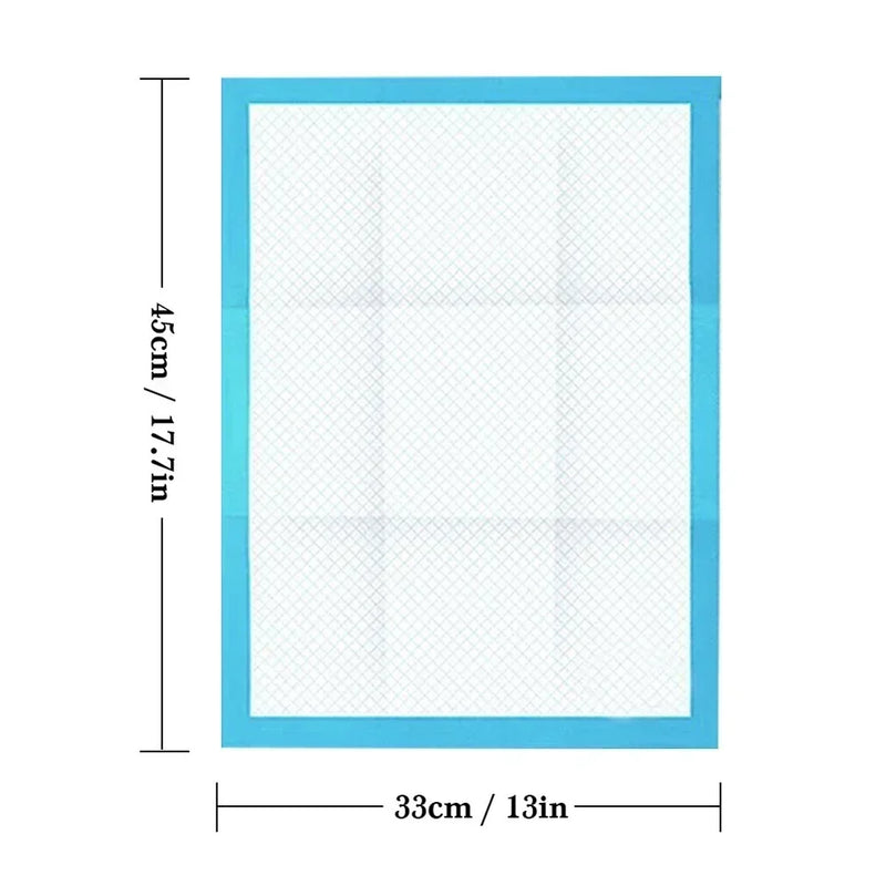 Ultra Absorbent Pet Diaper Pads for Dogs & Cats - 20/40/50/100 Pack