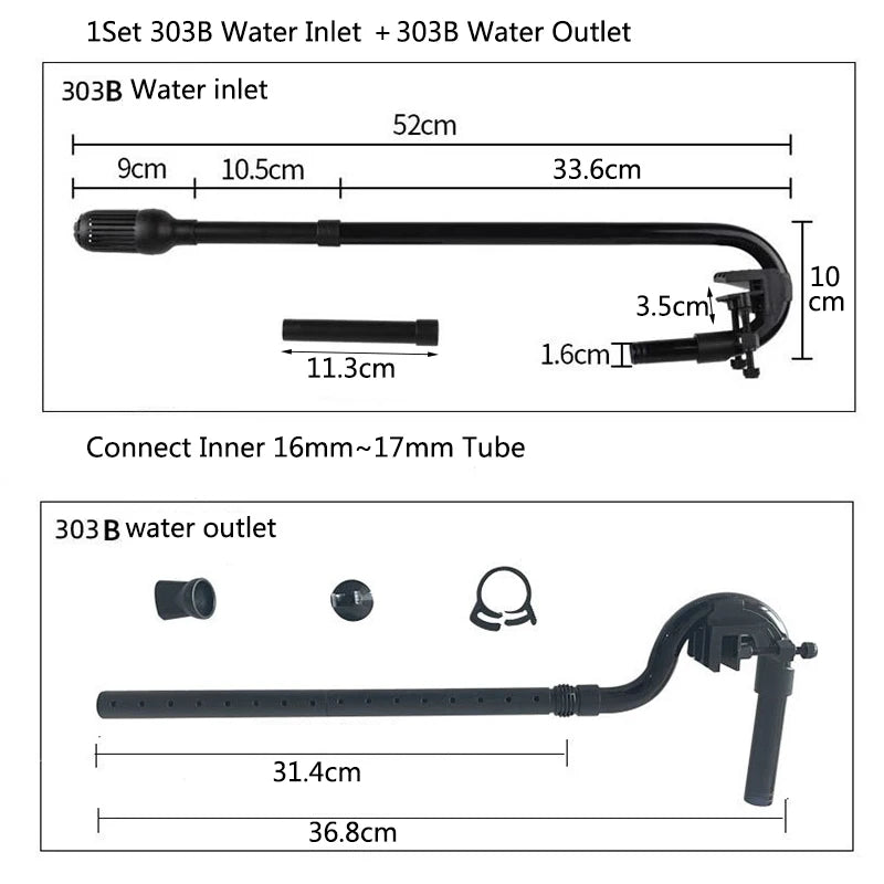 Rain Spray Bar Kit for Aquarium External Canister Filter