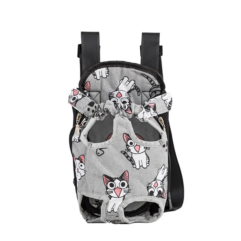 Adjustable Pet Carrier Backpack for Small Dogs and Cats