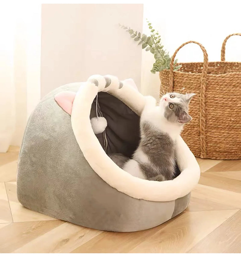 Coussin de Lit pour Animaux de Compagnie Mignon avec Coussinet Amovible