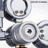 Aquarium CO2 Regulator Kit with Solenoid and Dual Gauges