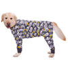 Cartoon Print Cotton Pajamas for Medium and Large Dogs