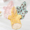 Cartoon Printed Waterproof Dog Raincoat