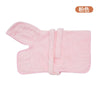 Soft Cotton Dog Bathrobe with Secure Fit