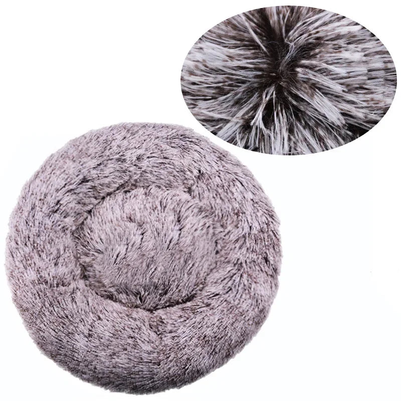 Ultra-Soft Plush Pet Bed for Dogs & Cats