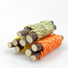 9-Piece Small Pet Chew Toy Set for Rabbits and Hamsters
