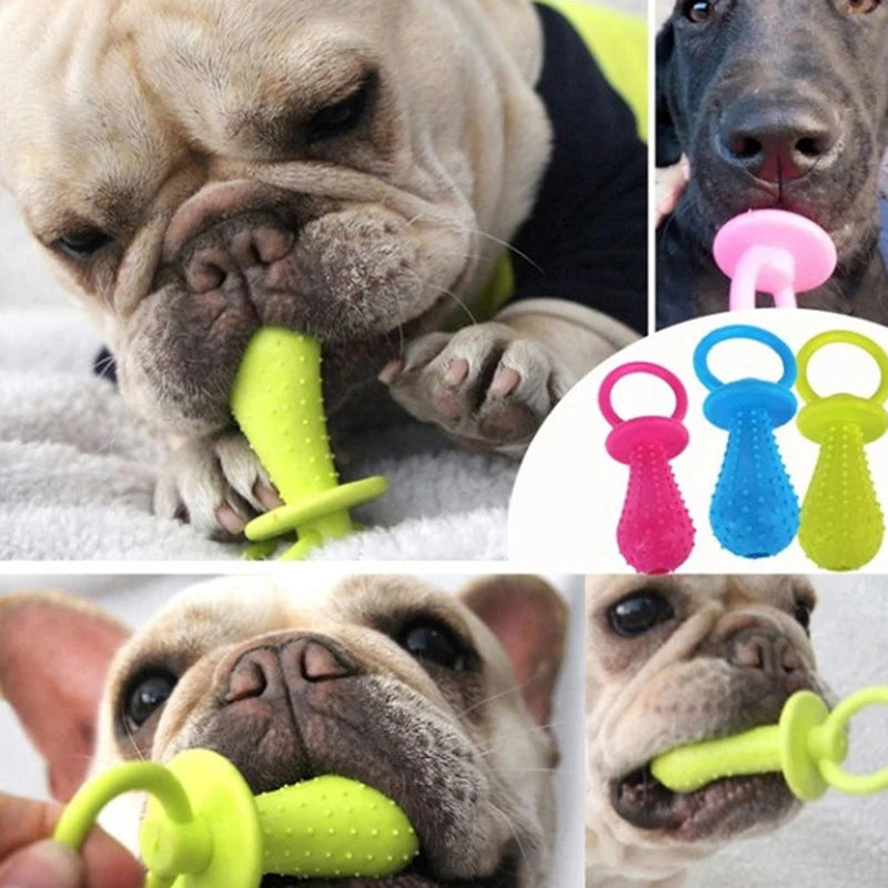 Durable Chew Toy for Small Dogs with Teeth-Cleaning Spikes