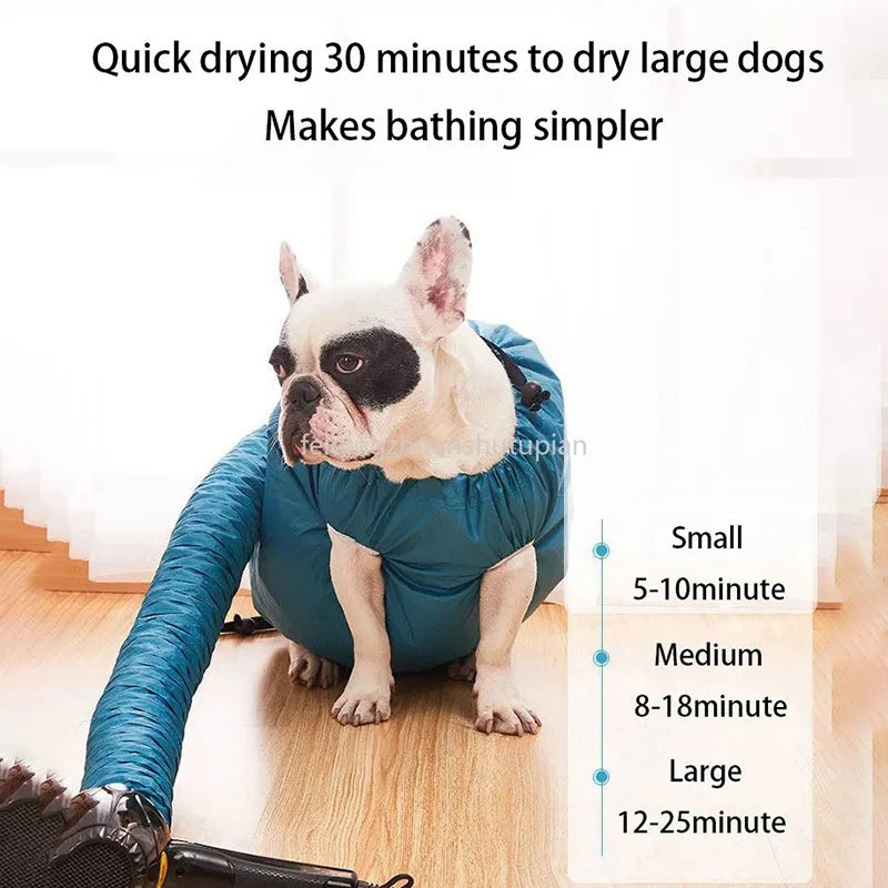 Foldable Pet Drying Bag for Dogs and Cats