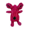 Corduroy Squeaky Plush Dog Toy - Bite-Resistant Animal Shapes