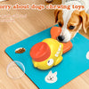 Interactive Treat Dispenser Dog Toy – Cute Yellow Duck Puzzle Feeder