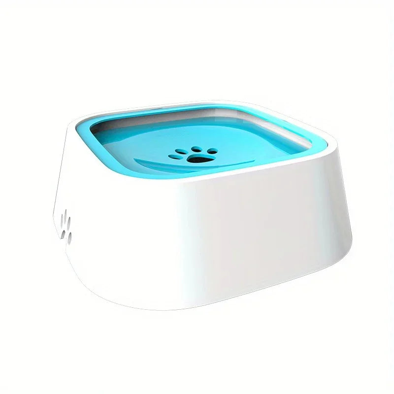 Spill-Resistant Slow Water Feeder Bowl for Dogs
