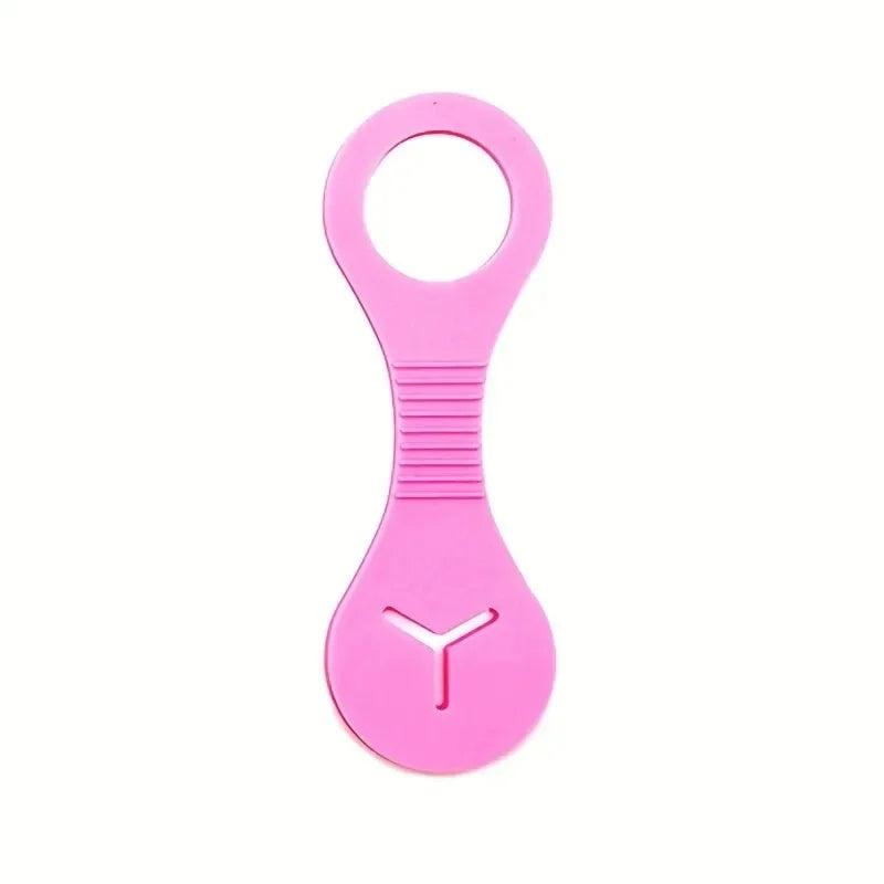Hands-Free Silicone Dog Poop Bag Holder with Clip