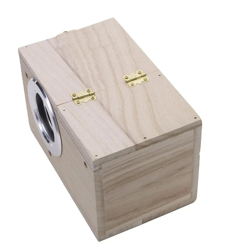 بيت العصفور الخشبي عش للطيور