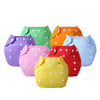Eco-Friendly Reusable Cotton Cloth Diapers with Adjustable Fit