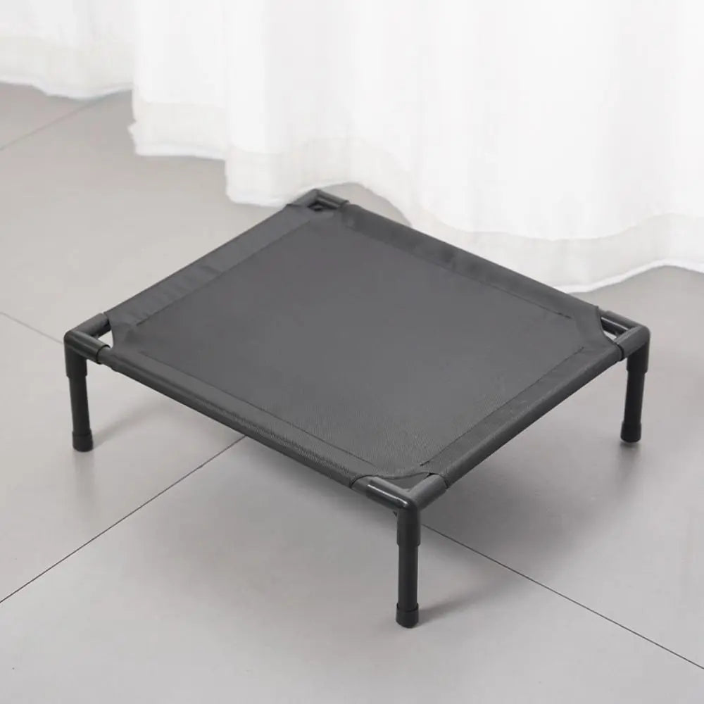 Elevated Pet Bed with Detachable Frame and Breathable Mesh