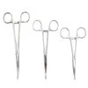 Stainless Steel Pet Grooming Tweezers with Curved Tip