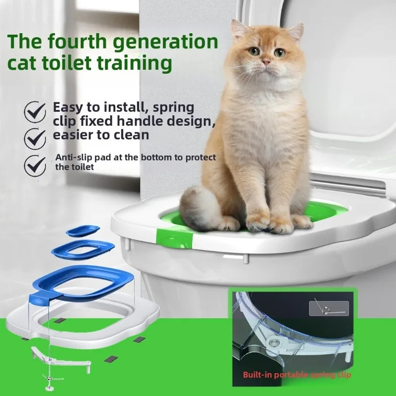 Wiederverwendbares Katzentoiletten-Trainingsset
