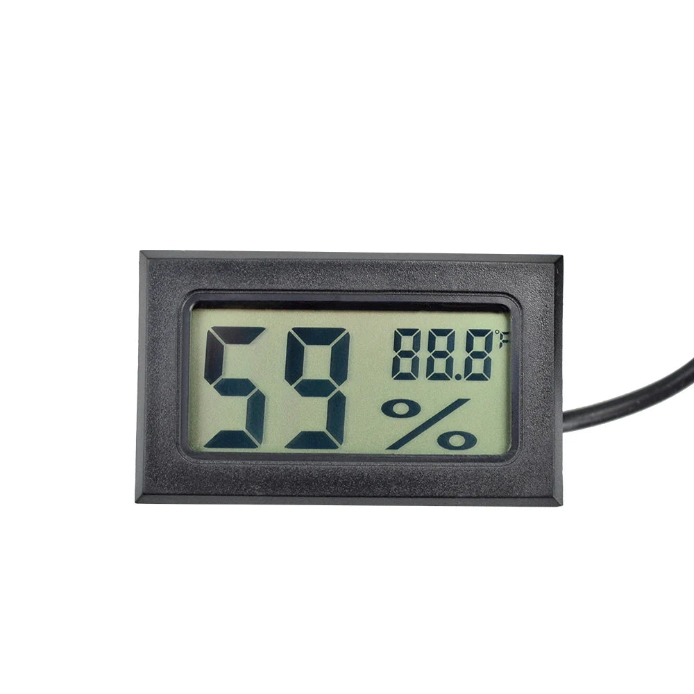Digital Thermometer and Hygrometer for Reptile Terrariums
