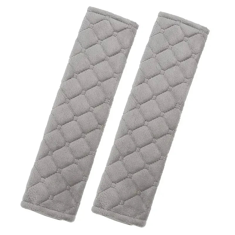 Plush Car Seat Belt Shoulder Protector – Soft, Extended Comfort for All Vehicles
