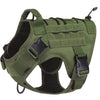 Tactical Dog Harness with Handle and Hook & Loop Panels