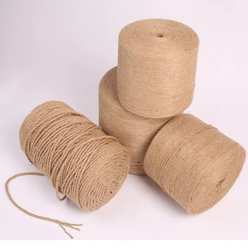 Corde de sisal naturel pour arbres à chats et poteaux à griffer