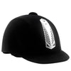 Casco de Equitación Negro, Transpirable y Ajustable