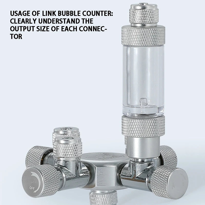 ZRDR Multi-Channel CO2 Splitter for Aquarium