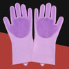Silicone Pet Grooming Gloves for Dogs and Cats