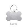 Personalized Bone-Shaped Dog Tag with Custom Engraving
