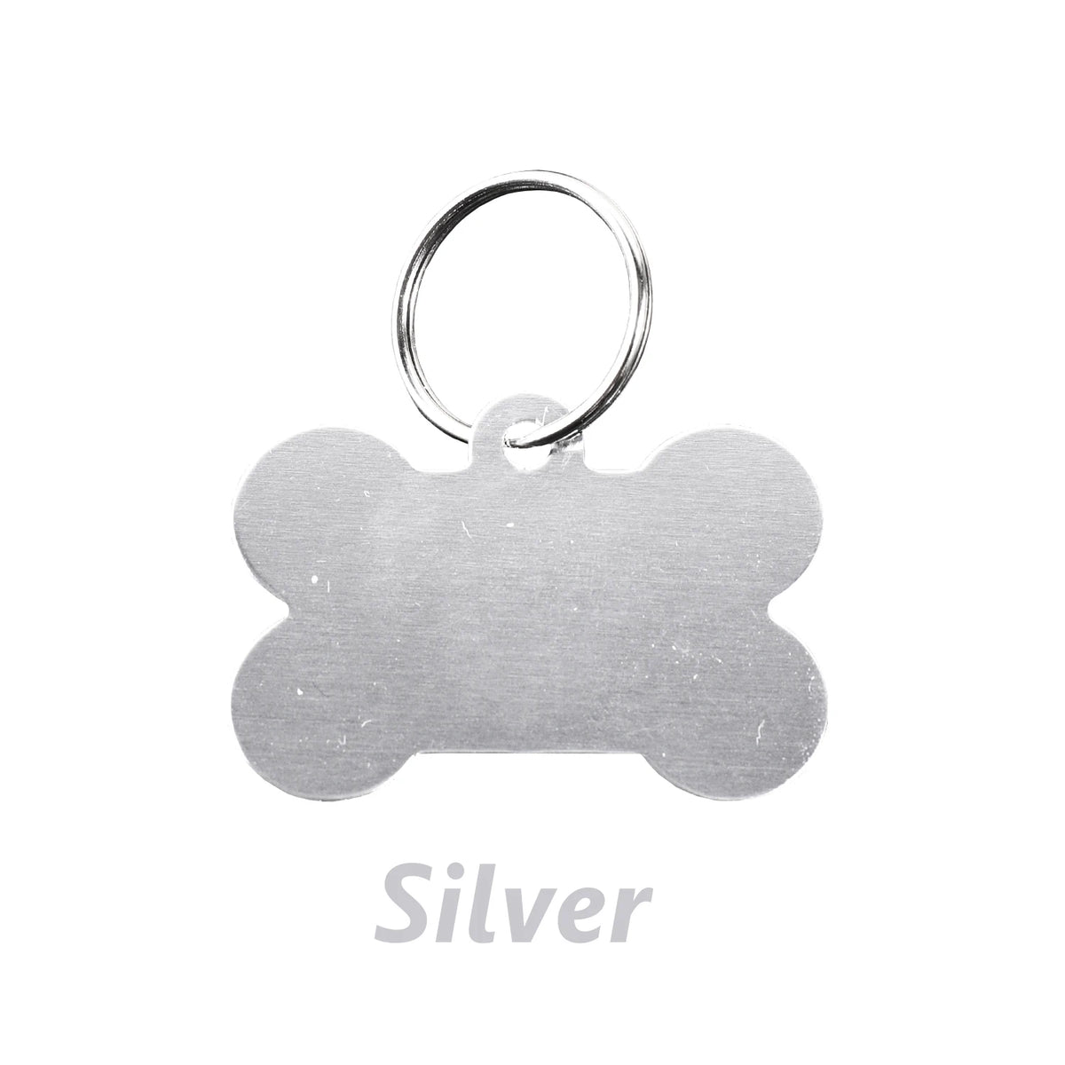 Personalized Bone-Shaped Dog Tag with Custom Engraving