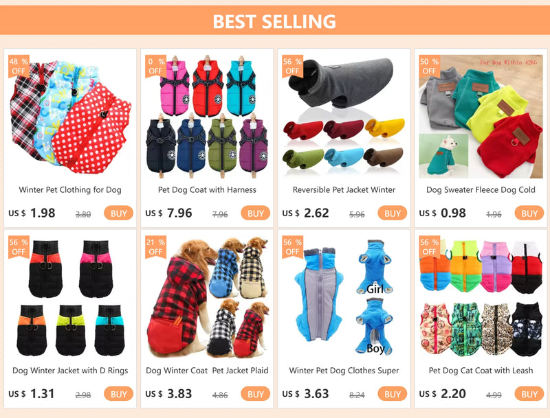 Abrigo de Fleece a Cuadros Reversible para Perro