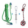 Cotton Rope Dog Spring Pole for Tug and Exercise