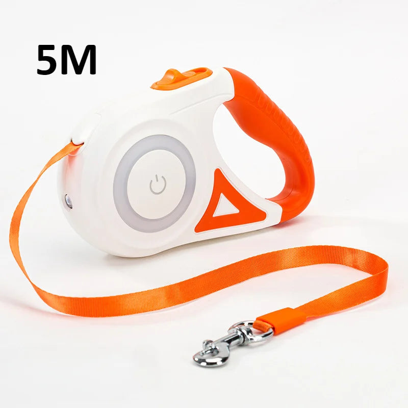Retractable Dog Leash with LED Light