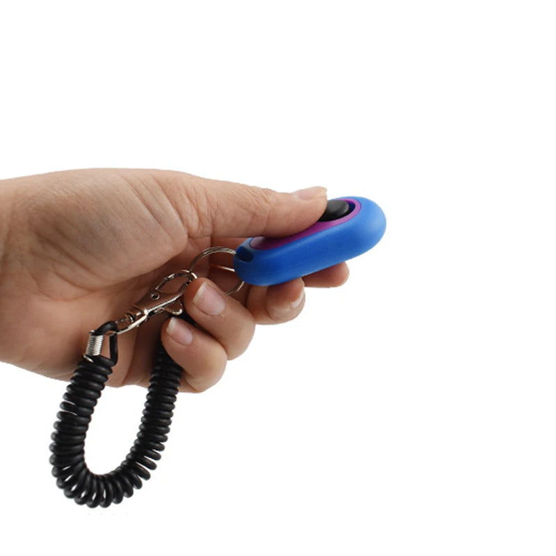 Détecteur d'entraînement pour animaux de compagnie portable avec porte-clés