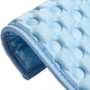 Ice Silk Cooling Pet Mat with Non-Slip Bottom