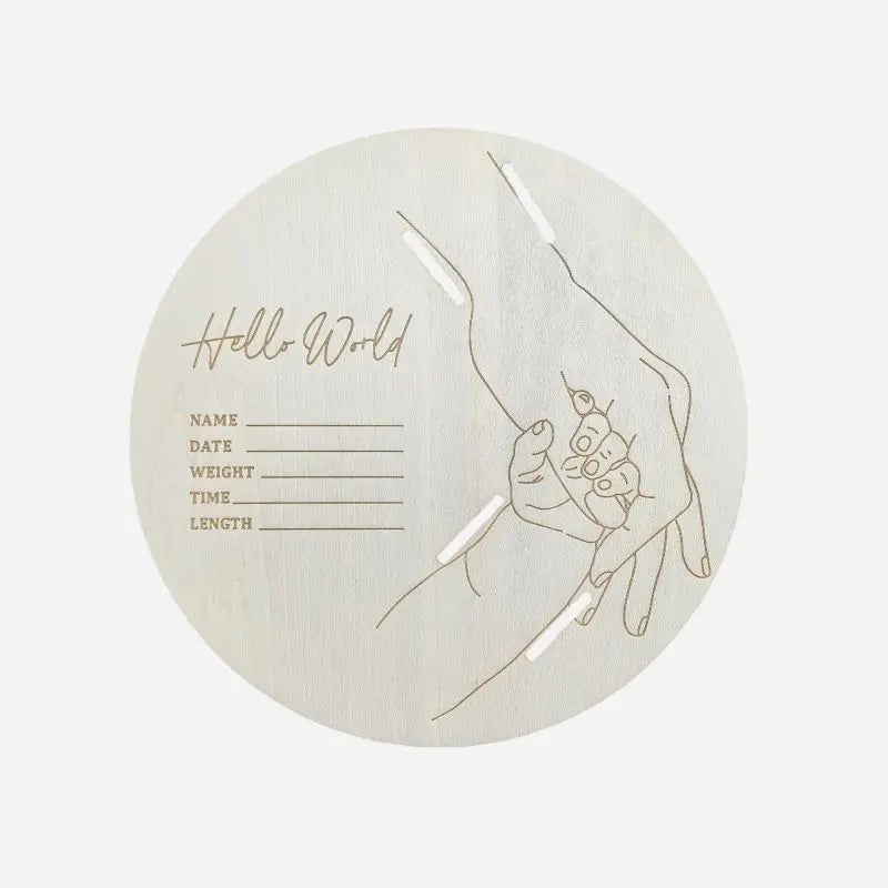 Baby Hospital Bracelet Display Stand