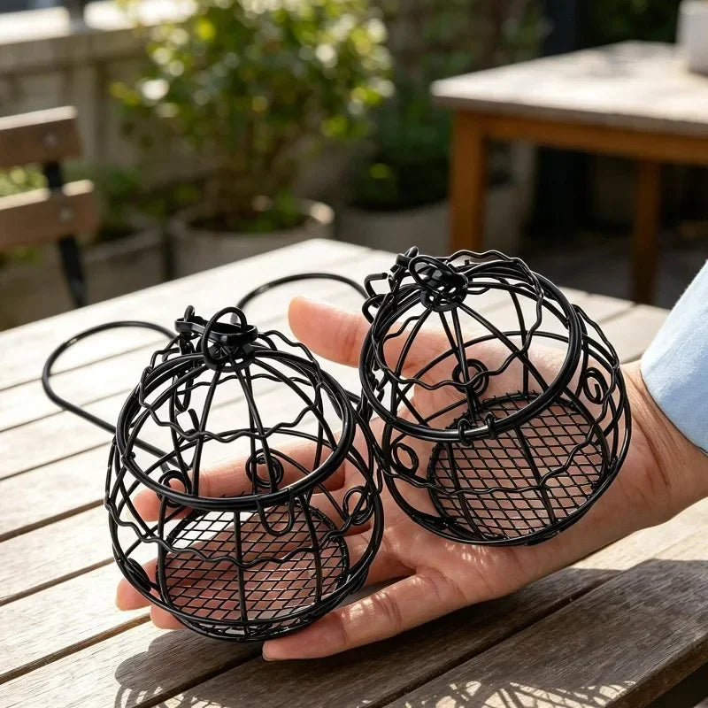 Hanging Metal Bird Feeder with Hook