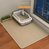 Double-Layer Waterproof Cat Litter Mat with Non-Slip Backing